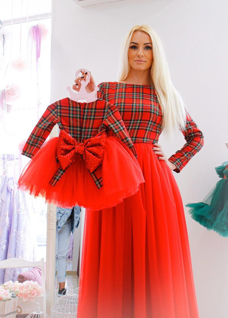 Mom and me christmas dress best sale