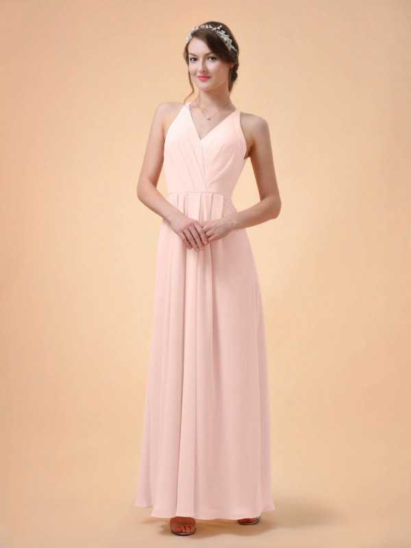 Zolindu Basilie V-Neck Bridesmaid Dress