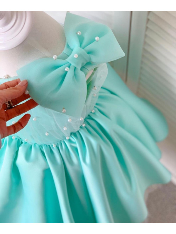 Heidi Sea green Pearl Dress