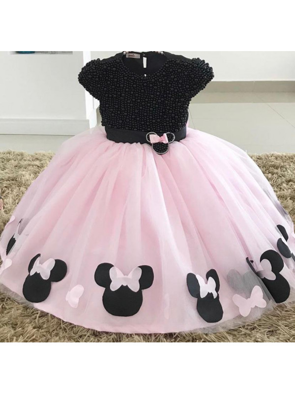 Naomi Pearl Beaded Minnie Dress 