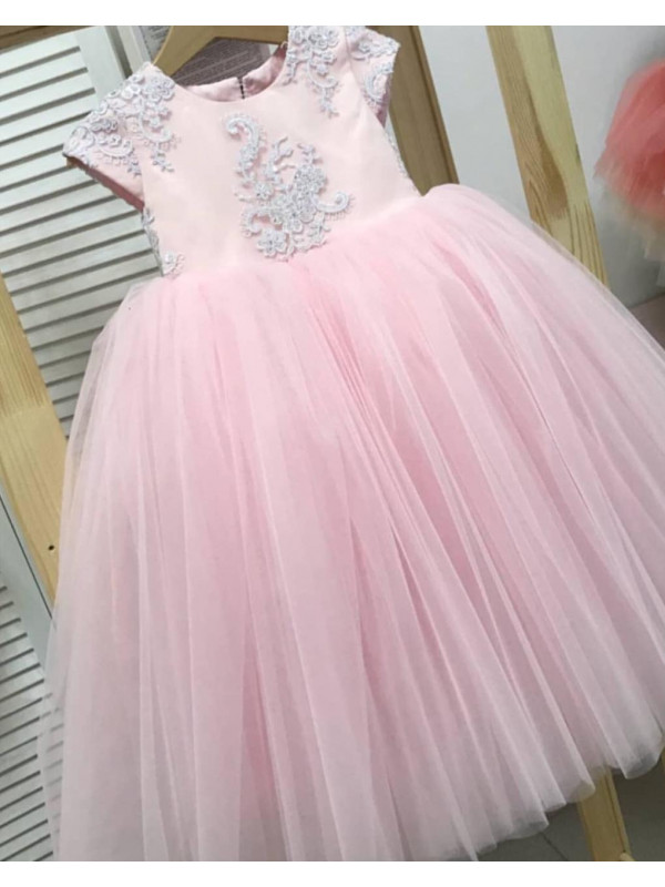 Zolindu Amelia Baby Pink Dress