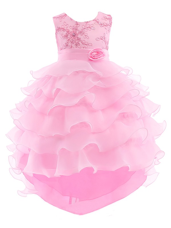 Zolindu Aria Pink Multilayer Gown