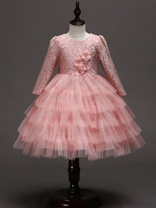 Zolindu Avery Peach Lace Dress