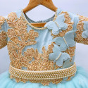 Zolindu Ellington Hand Embroidered Butterfly Girls Dress