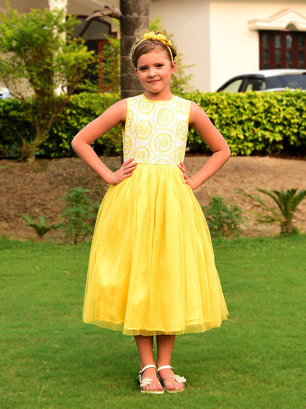 Kaitlyn Dress LemonYellow