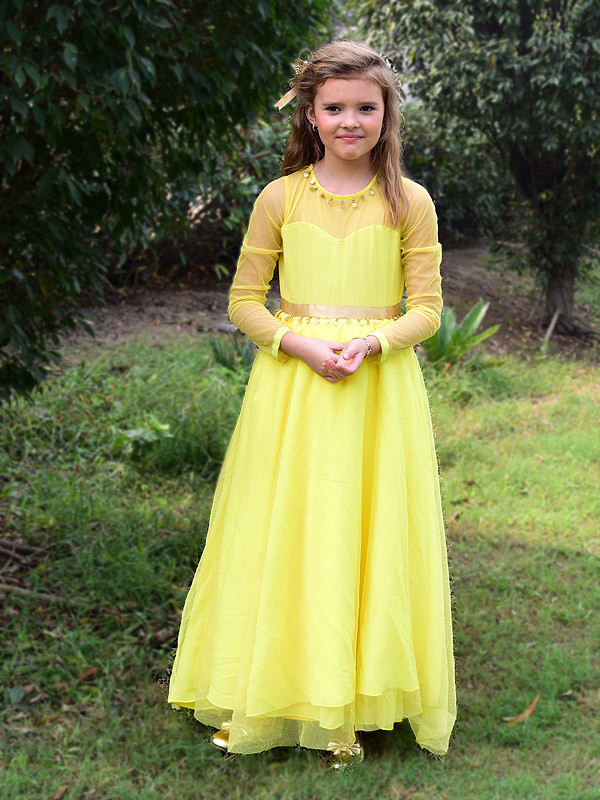 Taylor Gown LemonYellow