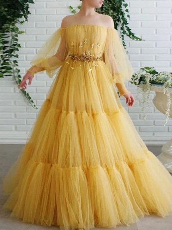 Zolindu Women Tulle Prom Dress ZW5036