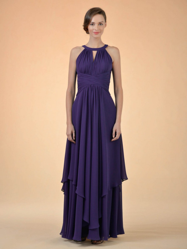 Zolindu Baylye Pleated Bridesmaid Dress