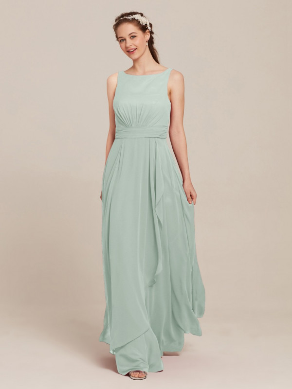 Zolindu Bayleigh Bateau Bridesmaid Dress