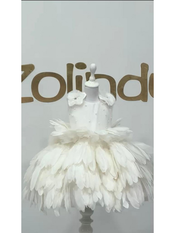 Maddison Luxe Feather Dress 