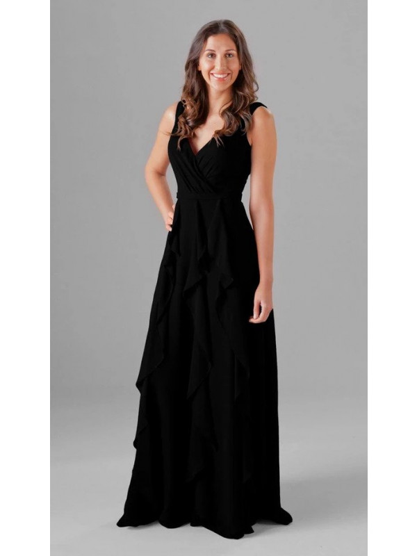 Zolindu Black Wedding Dress