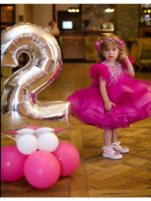 Zolindu Rachelle Tulle Blossom Dress for Girls