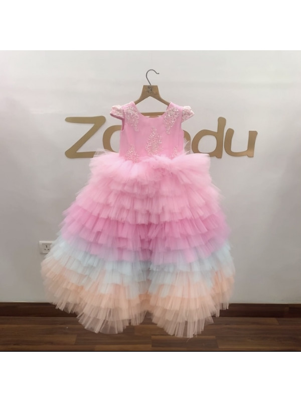 Zolindu Tilda MultiColor Girls Dress