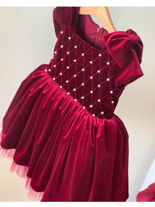 Zolindu Romaana Red Baby Girls Dress