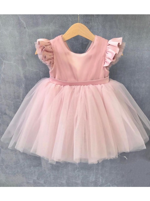 Zolindu Robbyn Peach Color Girls Dress