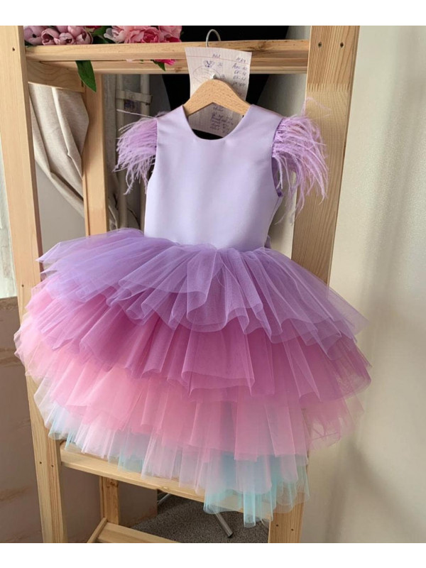 Zolindu Sherita Multicolor Girls Dress