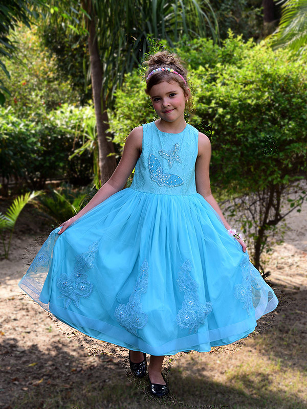 Alexandra Dress IceBlue