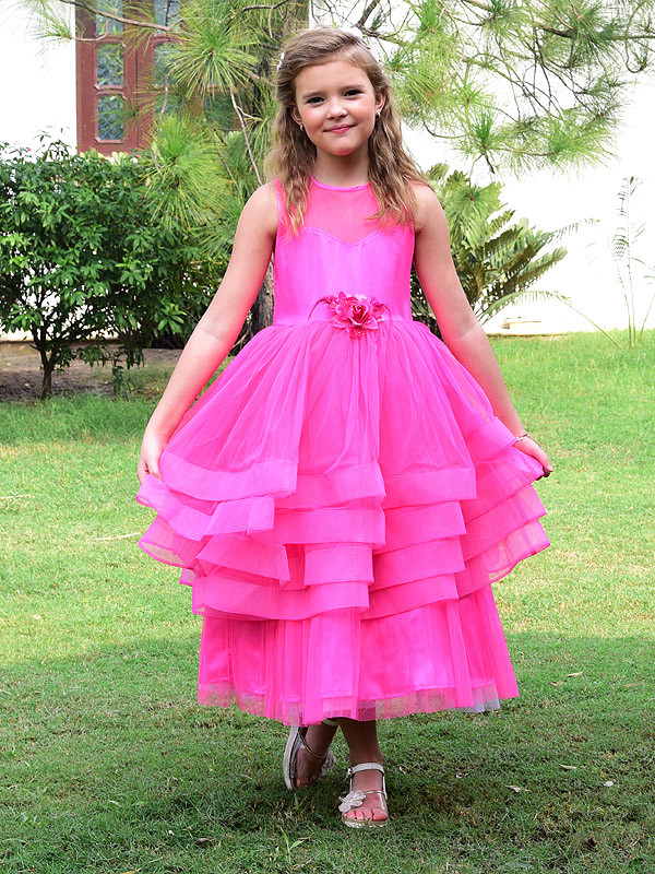 Lily Dress Fuscia