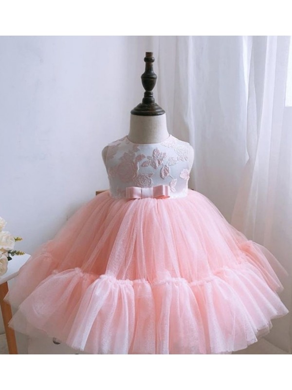 Zolindu Leah Floral Design Tutu Dress