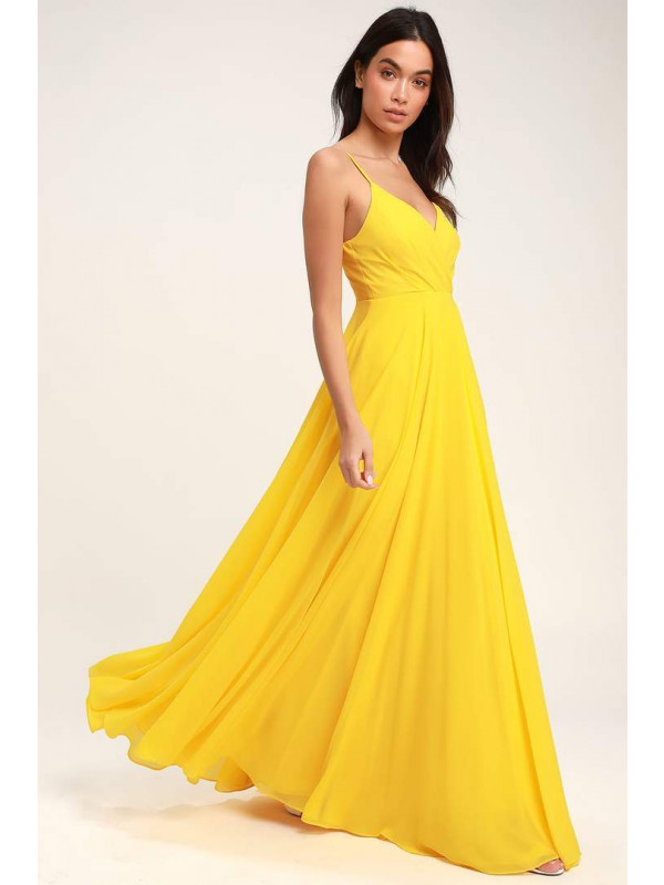 Zolindu Yellow Wedding Dress